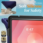 For Samsung Galaxy Tab S12 Ultra / S11 Ultra Case TPU + PC + Silicone Kickstand Anti Drop Tablet Cover