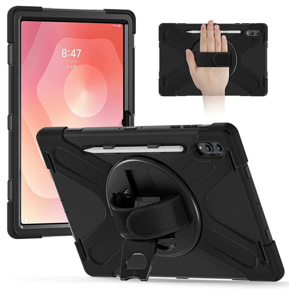 For Samsung Galaxy Tab S12 Ultra / S11 Ultra Case TPU + PC + Silicone Kickstand Anti Drop Tablet Cover