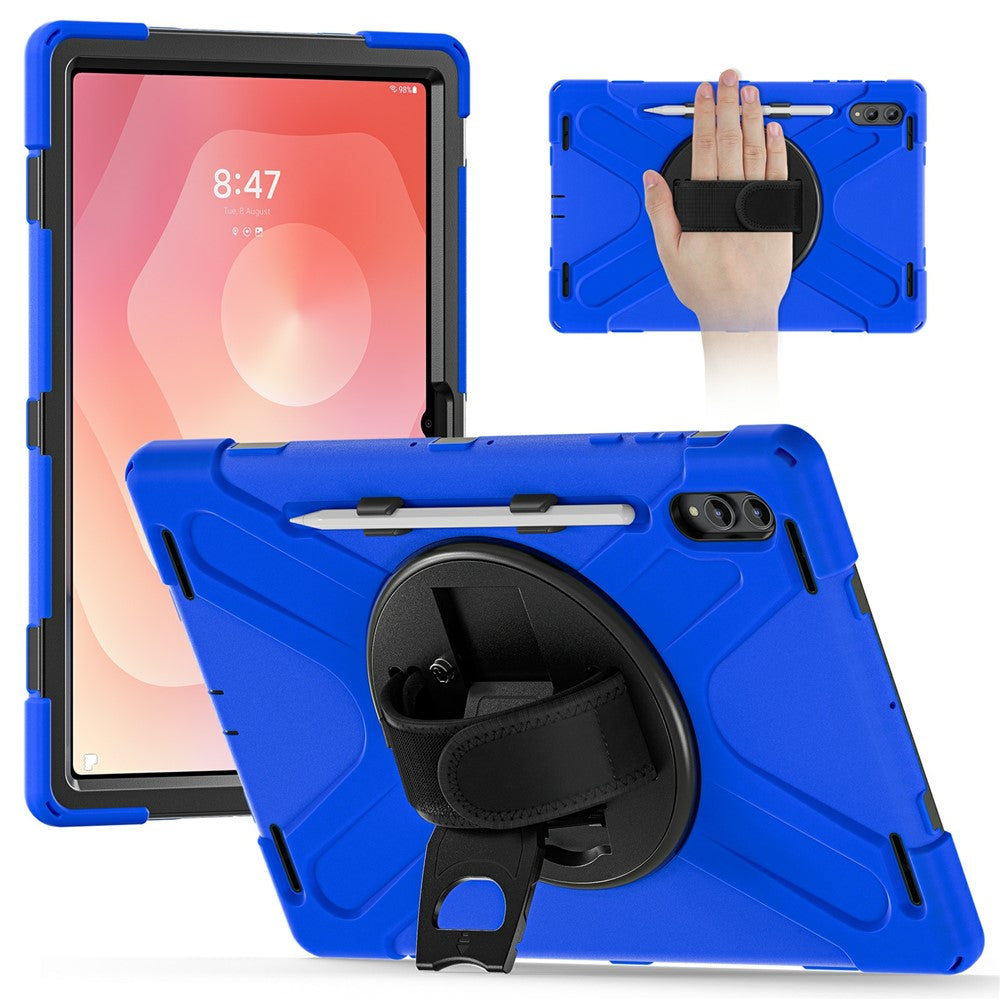 For Samsung Galaxy Tab S12 Ultra / S11 Ultra Case TPU + PC + Silicone Kickstand Anti Drop Tablet Cover