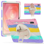 For Samsung Galaxy Tab S12 Ultra / S11 Ultra Case TPU + PC + Silicone Kickstand Anti Drop Tablet Cover