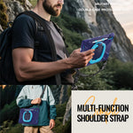 Til Samsung Galaxy Tab S12 Ultra / S11 Ultra cover med skulderrem TPU + PC + Silikone kickstand tablet cover