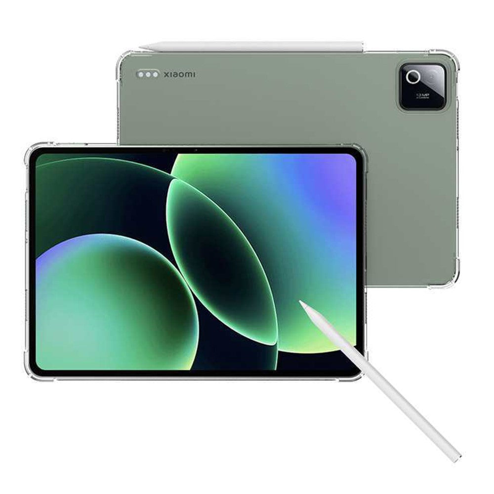 For Xiaomi Pad 8  /  8 Pro Case Four Corner Shockproof Clear Tablet TPU Cover