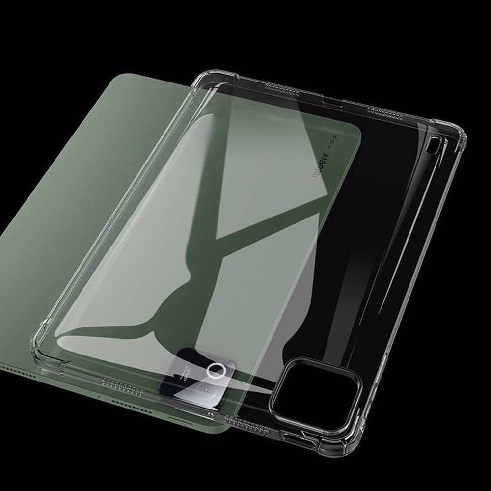 For Xiaomi Pad 8  /  8 Pro Case Four Corner Shockproof Clear Tablet TPU Cover