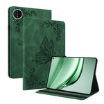 For Huawei MatePad Mini Case Butterfly Flower Imprint PU Leather Tablet Cover with Card Slots