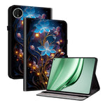 For Huawei MatePad Mini Leather Case Pattern Printed Stand Tablet Cover with Card Slots