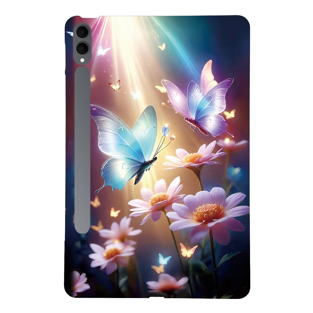 For Samsung Galaxy Tab S11 Ultra Case Pattern Printing Slim Soft TPU Tablet Cover