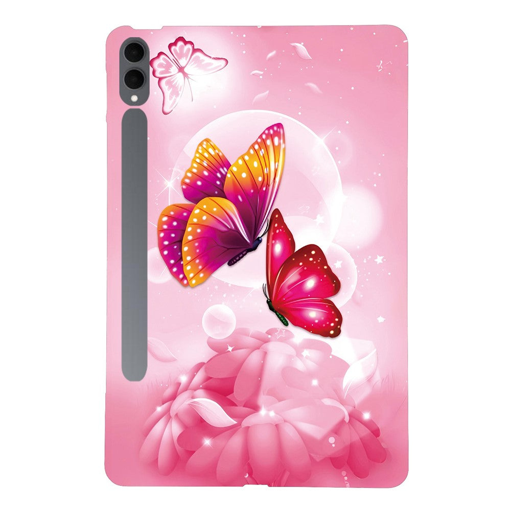 For Samsung Galaxy Tab S11 Ultra Case Pattern Printing Slim Soft TPU Tablet Cover