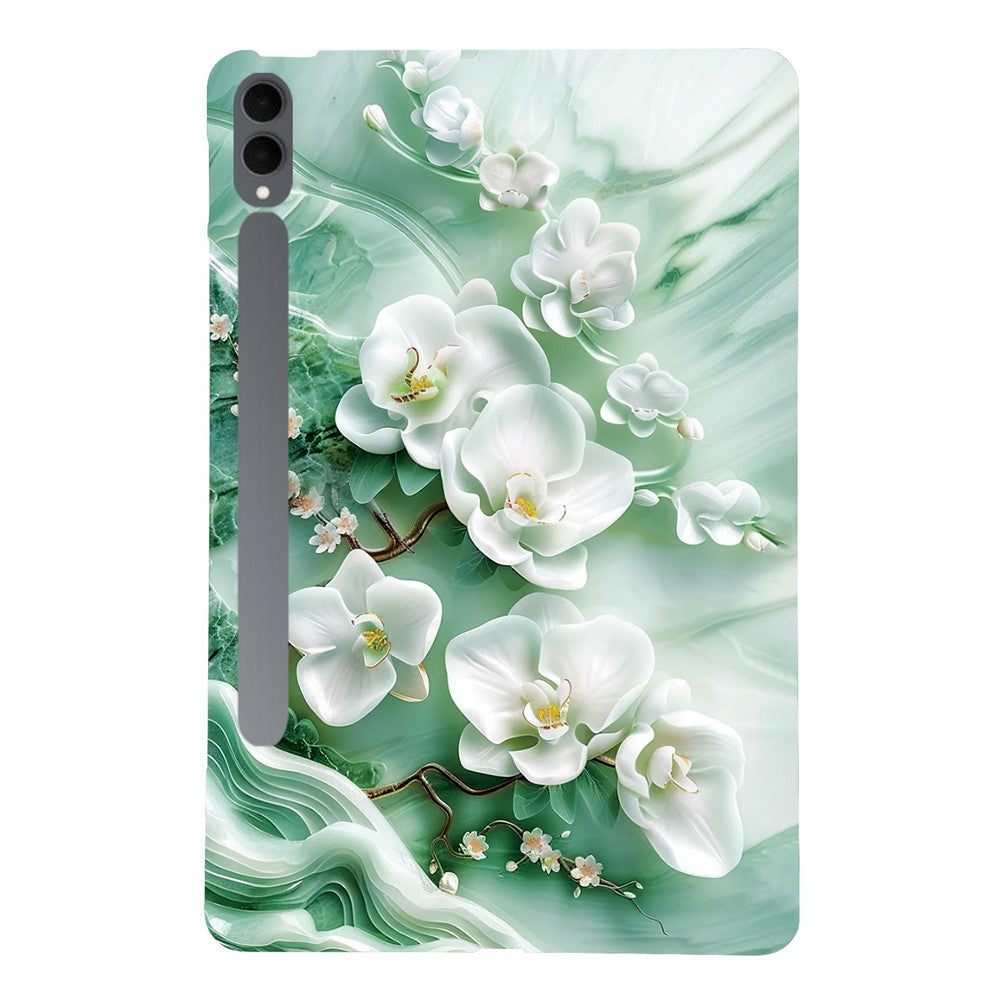 For Samsung Galaxy Tab S11 Ultra Case Pattern Printing Slim Soft TPU Tablet Cover