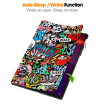 For Lenovo Yoga Tab 11.1 Case Pattern Print Leather Stand Tablet Cover