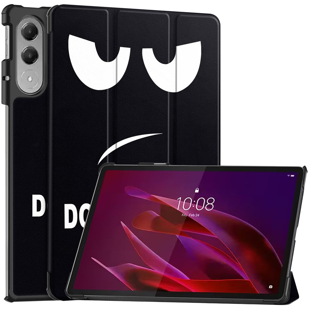 For Lenovo Yoga Tab 11.1 Case Pattern Print Leather Stand Tablet Cover
