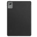 For Lenovo Idea Tab Plus Stand Case Shock-Absorbent Leather Tablet Cover with Pen Slot