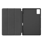 For Lenovo Idea Tab Plus Stand Case Shock-Absorbent Leather Tablet Cover with Pen Slot
