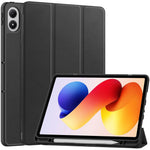 For Xiaomi Poco Pad M1 / Redmi Pad 2 Pro Stand Case Shock-Absorbent Leather Tablet Cover with Pen Slot