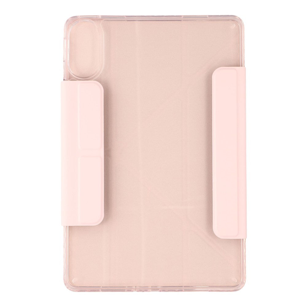 For Xiaomi Redmi Pad 2 11 Case Magnetic Dual Clasp PU TPU Acrylic Origami Stand Tablet Cover