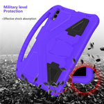 For Samsung Galaxy Tab S11 Ultra Case EVA Tablet Cover with Ergonomic Handle and Foldable Kickstand