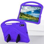 For Samsung Galaxy Tab S11 Ultra Case EVA Tablet Cover with Ergonomic Handle and Foldable Kickstand