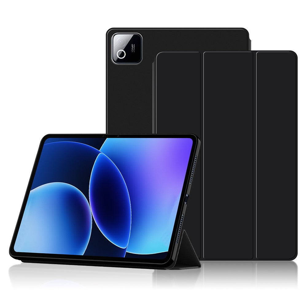 For Xiaomi Pad 8 / Pad 8 Pro Case PU Leather TPU Back Trifold Stand Tablet Cover