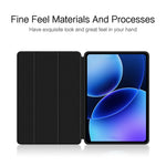 For Xiaomi Pad 8 / Pad 8 Pro Case PU Leather TPU Back Trifold Stand Tablet Cover