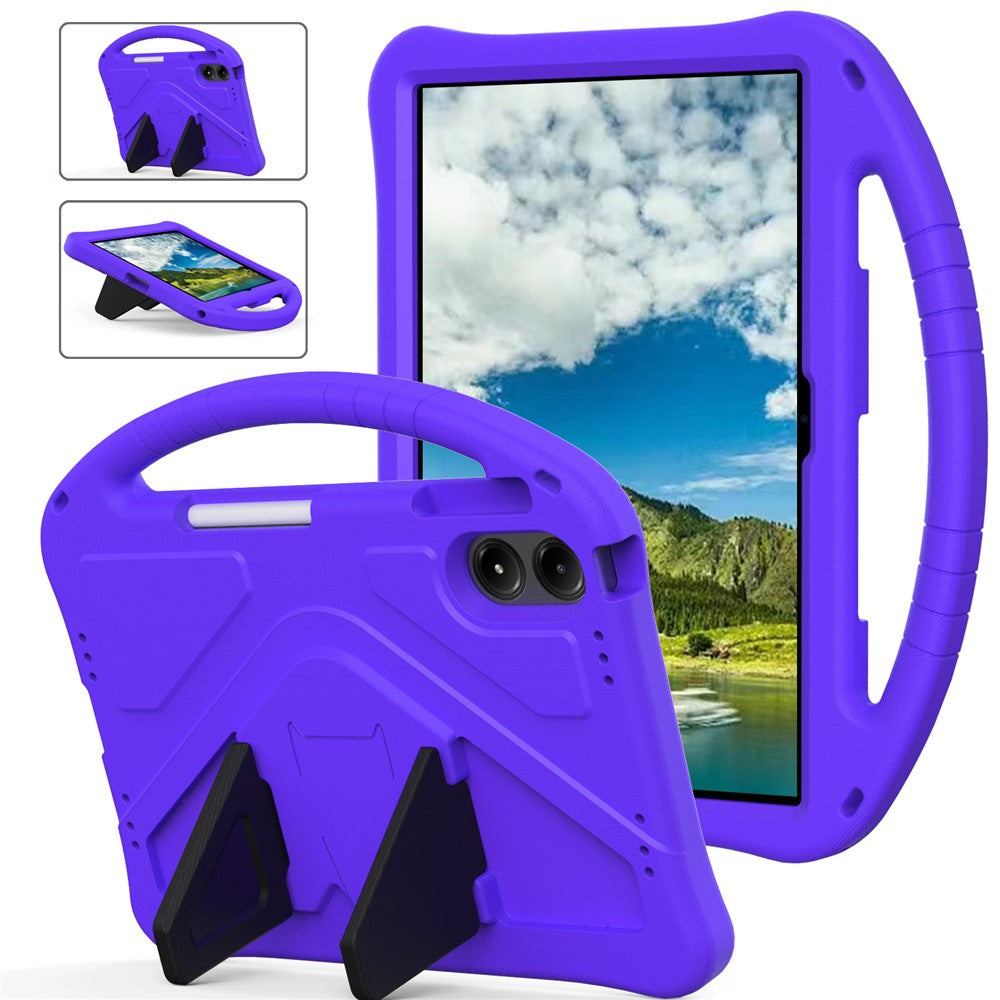 For Xiaomi Redmi Poco Pad M1 / Redmi Pad 2 Pro Case EVA Tablet Cover with Ergonomic Handle and Foldable Kickstand