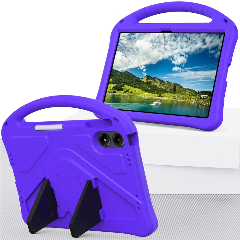 For Xiaomi Redmi Poco Pad M1 / Redmi Pad 2 Pro Case EVA Tablet Cover with Ergonomic Handle and Foldable Kickstand