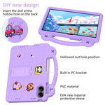 For Xiaomi Redmi Poco Pad M1 / Redmi Pad 2 Pro Case Kids Cartoon Patterns Hand Grip Kickstand Tablet EVA Cover
