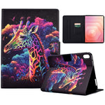 Til Samsung Galaxy Tab S11 etui med stander og mønstret PU-lædercover