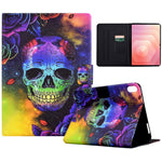 Til Samsung Galaxy Tab S11 etui med stander og mønstret PU-lædercover