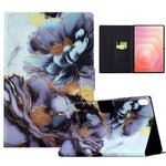 Til Samsung Galaxy Tab S11 etui med stander og mønstret PU-lædercover