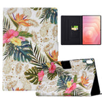 Til Samsung Galaxy Tab S11 etui med stander og mønstret PU-lædercover