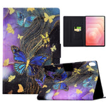 Til Samsung Galaxy Tab S11 etui med stander og mønstret PU-lædercover