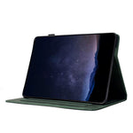 For Samsung Galaxy Tab S11 Case Cats Imprinted PU Leather Card Slots Tablet Cover