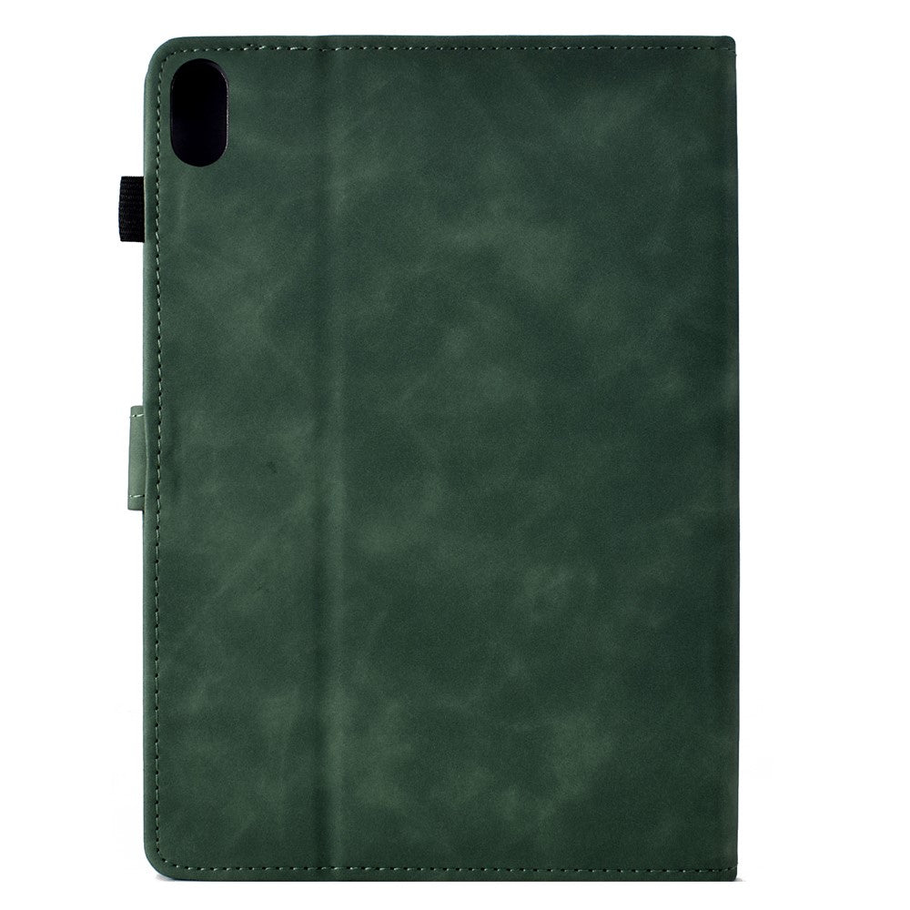 For Samsung Galaxy Tab S11 Case Cats Imprinted PU Leather Card Slots Tablet Cover