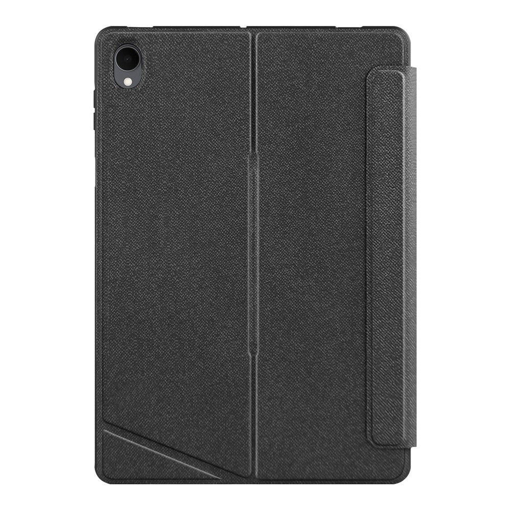 Til Samsung Galaxy Tab S11 Læderetui + Bluetooth-kompatibelt tastatur med baggrundsbelysning og trackpad