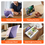 DUX DUCIS For Samsung Galaxy Tab S12 Ultra / S11 Ultra / S10 Ultra / S9 Ultra Tablet Case  Vers Series Multi-function Folding Stand Leather Cover