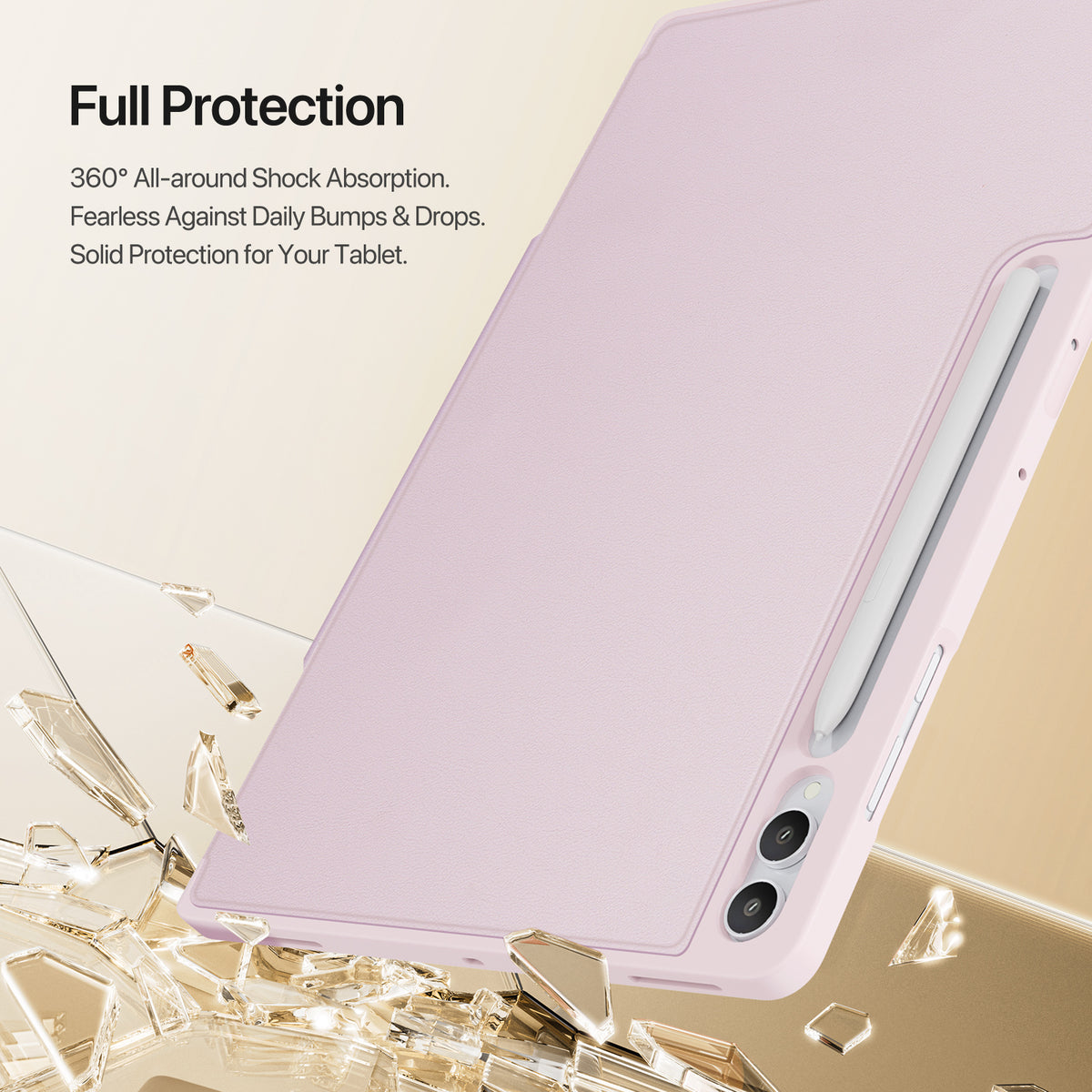 DUX DUCIS For Samsung Galaxy Tab S12 Ultra / S11 Ultra / S10 Ultra / S9 Ultra Tablet Case  Vers Series Multi-function Folding Stand Leather Cover