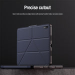 NILLKIN Bumper Läderfodral Pro för Xiaomi Pad 8 / 8 Pro Slide Kameralock Origami Stativ Surfplatta Skydd Auto Wake / Sleep