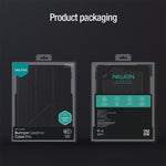 NILLKIN Bumper Läderfodral Pro för Xiaomi Pad 8 / 8 Pro Slide Kameralock Origami Stativ Surfplatta Skydd Auto Wake / Sleep