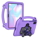 Motorcycle Kickstand EVA Case with Handle For Samsung Galaxy Tab S6 Lite (2024)  /  (2022)  /  (2020)  /  A7 10.4 (2022)  /  (2020)  /  S5e  /  S6  /  Lenovo Tab M10 Plus  /  Tab K10  /  Huawei MatePad 10.4 (2022)  /  (2020)