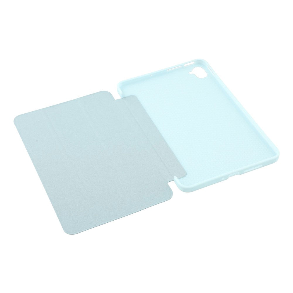 For Xiaomi Redmi K Pad  /  Pad Mini Case PU Leather + Silicone Tri-Fold Stand Tablet Cover