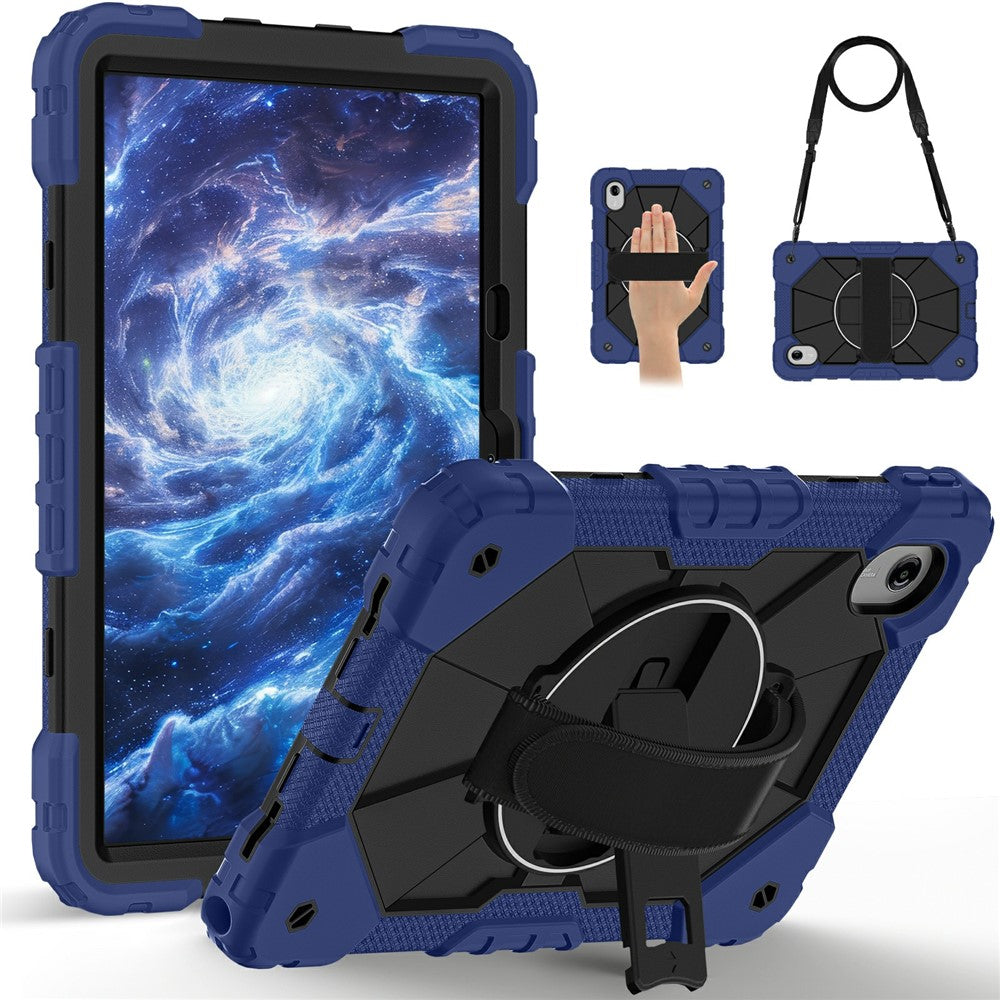 Tablet Case For Lenovo Idea Tab  /  Tab K11 Gen 2  /  Xiaoxin Pad 11 2025  /  Tab M11 Silicone + PC Kickstand Cover with Handy Strap