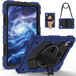 Surfplattafodral för Lenovo Idea Tab / Tab K11 Gen 2 / Xiaoxin Pad 11 2025 / Tab M11 Silikon + PC-stödfodral med praktisk rem