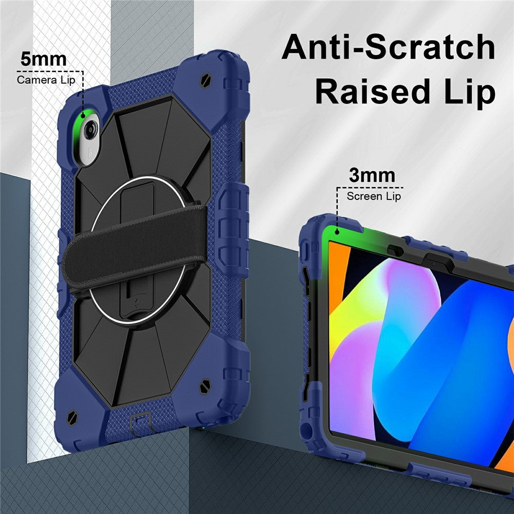 Tablet Case For Lenovo Idea Tab  /  Tab K11 Gen 2  /  Xiaoxin Pad 11 2025  /  Tab M11 Silicone + PC Kickstand Cover with Handy Strap