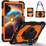 Tablet Case For Lenovo Idea Tab  /  Tab K11 Gen 2  /  Xiaoxin Pad 11 2025  /  Tab M11 Silicone + PC Kickstand Cover with Handy Strap