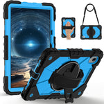 Tablet Case For Lenovo Idea Tab  /  Tab K11 Gen 2  /  Xiaoxin Pad 11 2025  /  Tab M11 Silicone + PC Kickstand Cover with Handy Strap