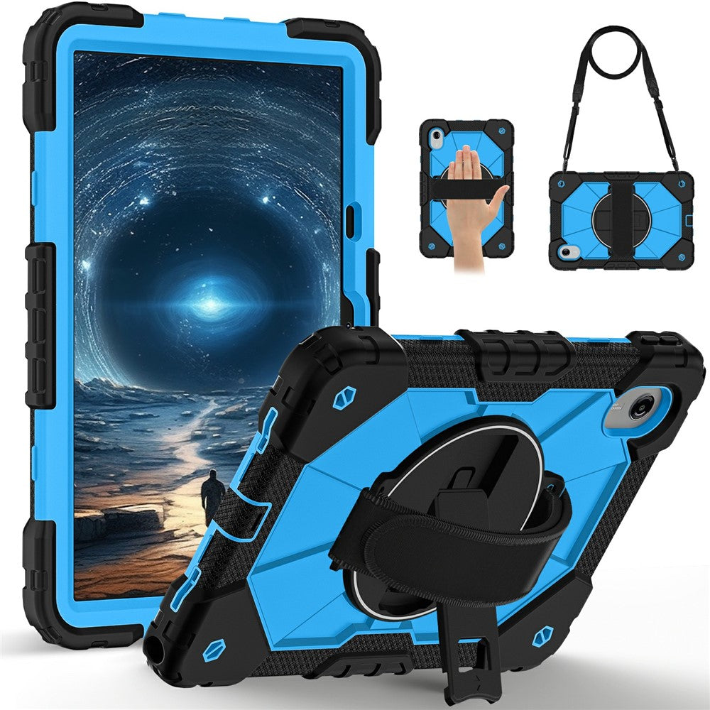 Tablet Case For Lenovo Idea Tab  /  Tab K11 Gen 2  /  Xiaoxin Pad 11 2025  /  Tab M11 Silicone + PC Kickstand Cover with Handy Strap