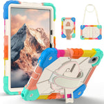 Tablet Case For Lenovo Idea Tab  /  Tab K11 Gen 2  /  Xiaoxin Pad 11 2025  /  Tab M11 Silicone + PC Kickstand Cover with Handy Strap
