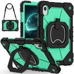 Tablet Case For Lenovo Idea Tab  /  Tab K11 Gen 2  /  Xiaoxin Pad 11 2025  /  Tab M11 Silicone + PC Hand Grip Kickstand Cover with Shoulder Strap