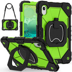 Tablet Case For Lenovo Idea Tab  /  Tab K11 Gen 2  /  Xiaoxin Pad 11 2025  /  Tab M11 Silicone + PC Hand Grip Kickstand Cover with Shoulder Strap
