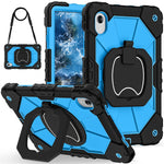 Tablet Case For Lenovo Idea Tab  /  Tab K11 Gen 2  /  Xiaoxin Pad 11 2025  /  Tab M11 Silicone + PC Hand Grip Kickstand Cover with Shoulder Strap