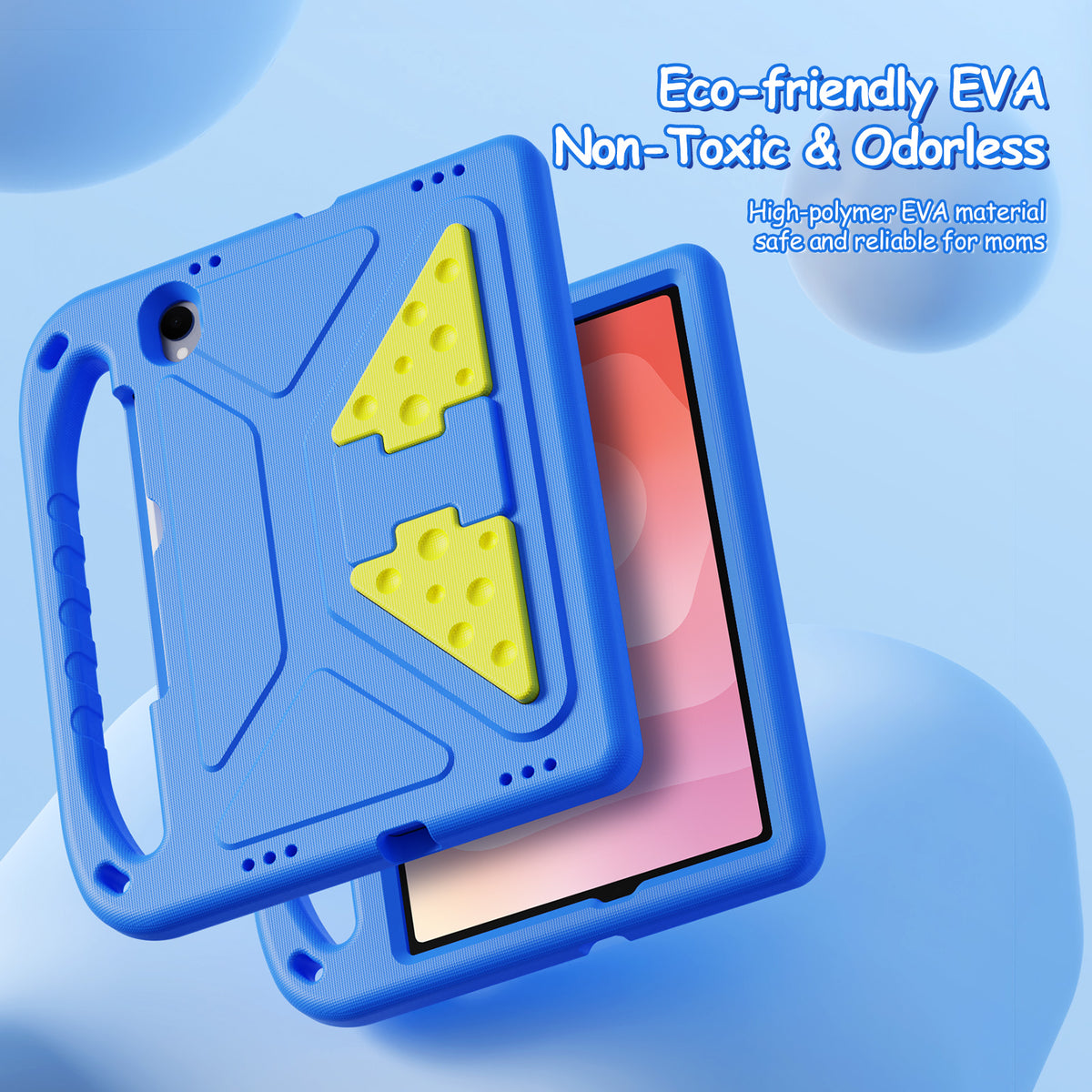 DUX DUCIS For Samsung Galaxy Tab S11 Tablet Case with Kickstand Puff Series EVA Kids Shockproof Cover